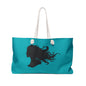 Elegant Mermaid Weekender Bag, Travel Totes, Beach Bags, Mom Gifts, Girls Getaway Essentials, Stylish Gym Bag
