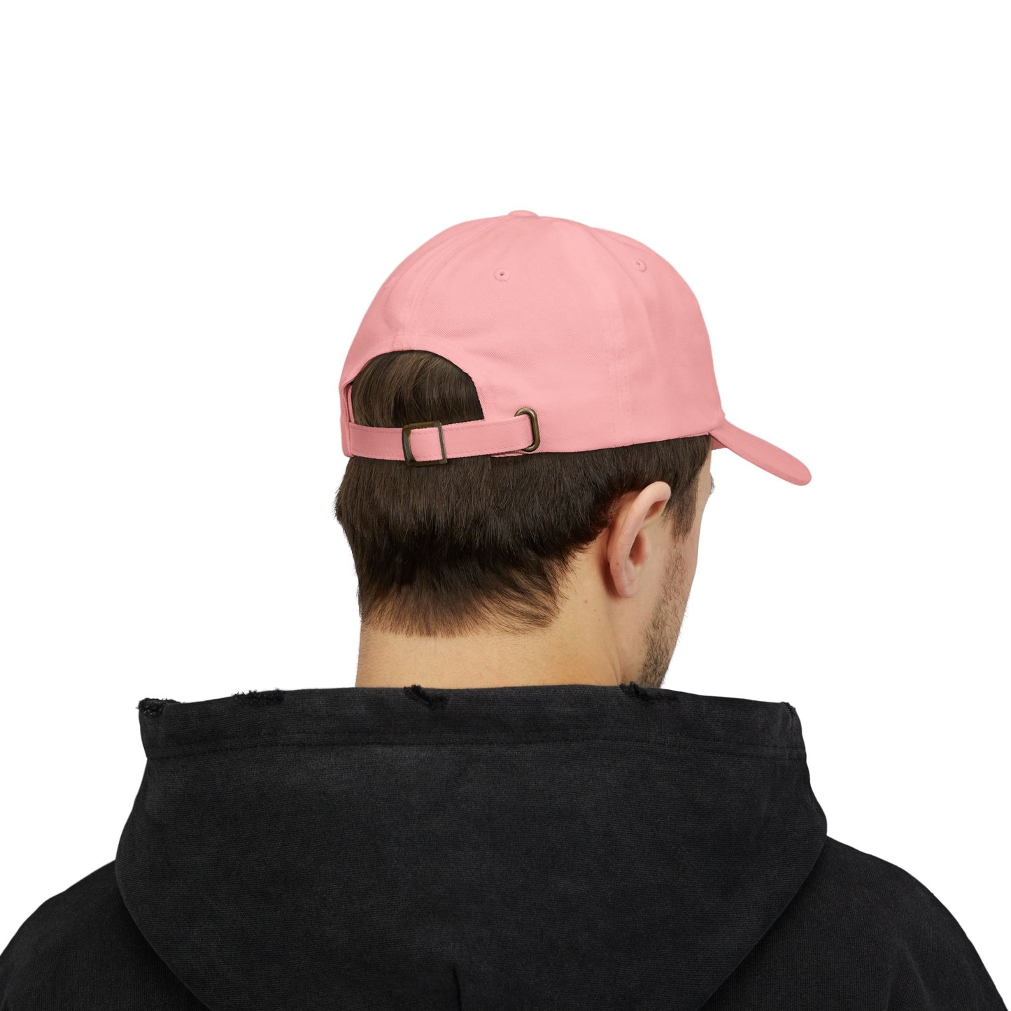 White Embroidered Classic Dad Cap - Casual Vintage Style, Perfect Gift for Father's Day, Summer Outings, Everyday Wear, Trendy Accessory