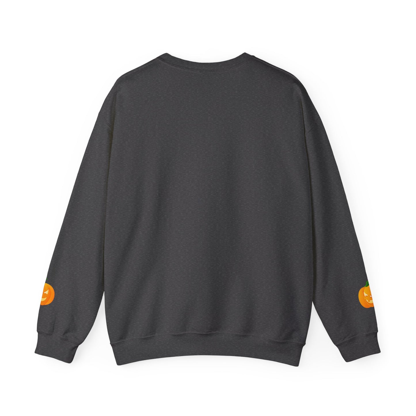 Halloween Pumpkin Sweatshirt, Cozy Fall Apparel, Unisex Crewneck for Halloween, Autumn Casual Wear, Fun Gift Idea