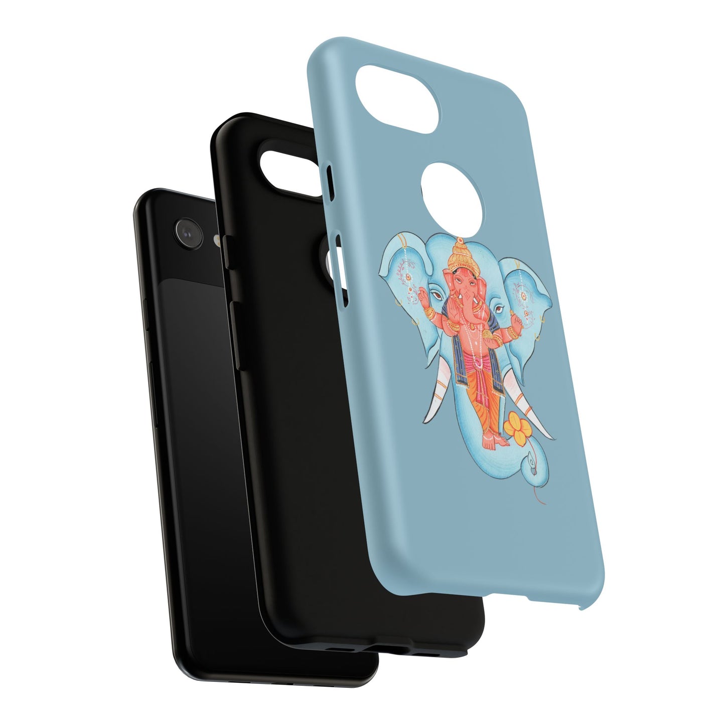 Tough Cases: Ganesh-Inspired Phone Case, Bohemian Phone Cover, Hindu Art Accessory, Festival Gift, Protective Phone Shell