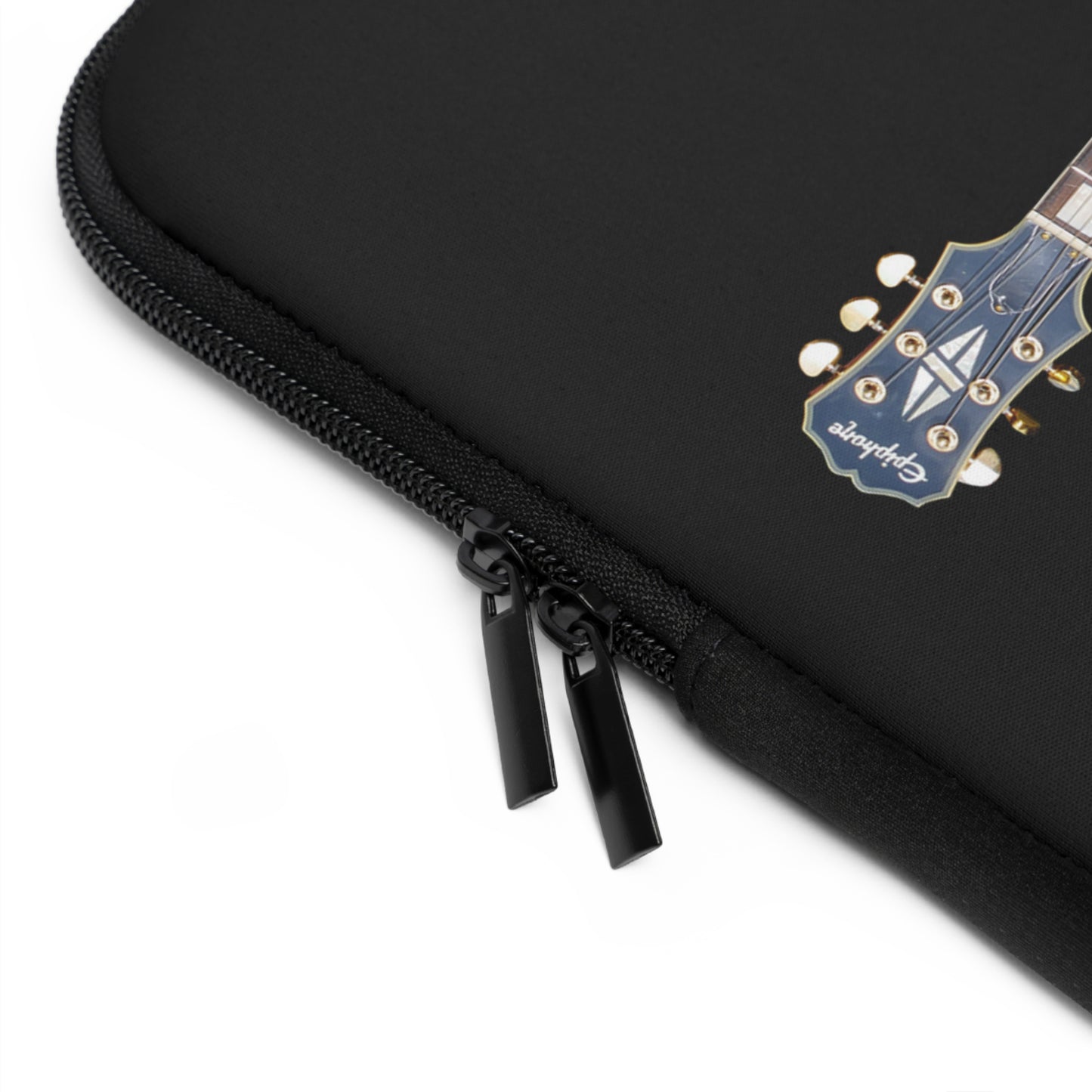 Guitar Lover's Laptop Sleeve - Musician Gift, Rock n Roll Accessory, Personalized Laptop Case, Unique Tech Bag, Music Themed Gift