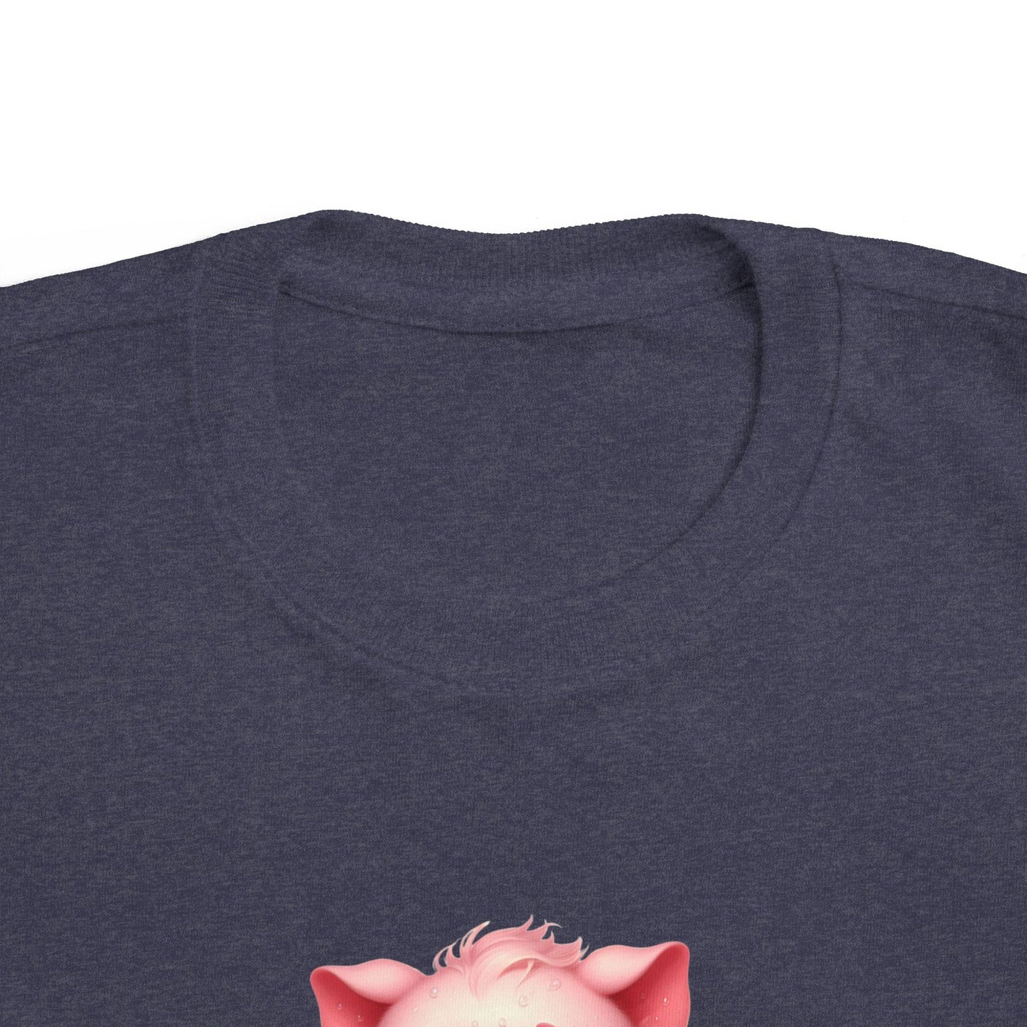 Cute Pig Toddler Tee, Adorable Animal Shirt for Kids, Perfect Baby Gift, Birthday Outfit, Playful Graphic Tee, Toddler Clothing