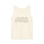 Inspirational Quote Tank Top for Men Women
