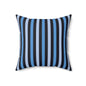 Stylish Striped Square Pillow, Decorative Throw Pillow, Modern Home Decor, Accent Cushion, Cozy Gift for Friends