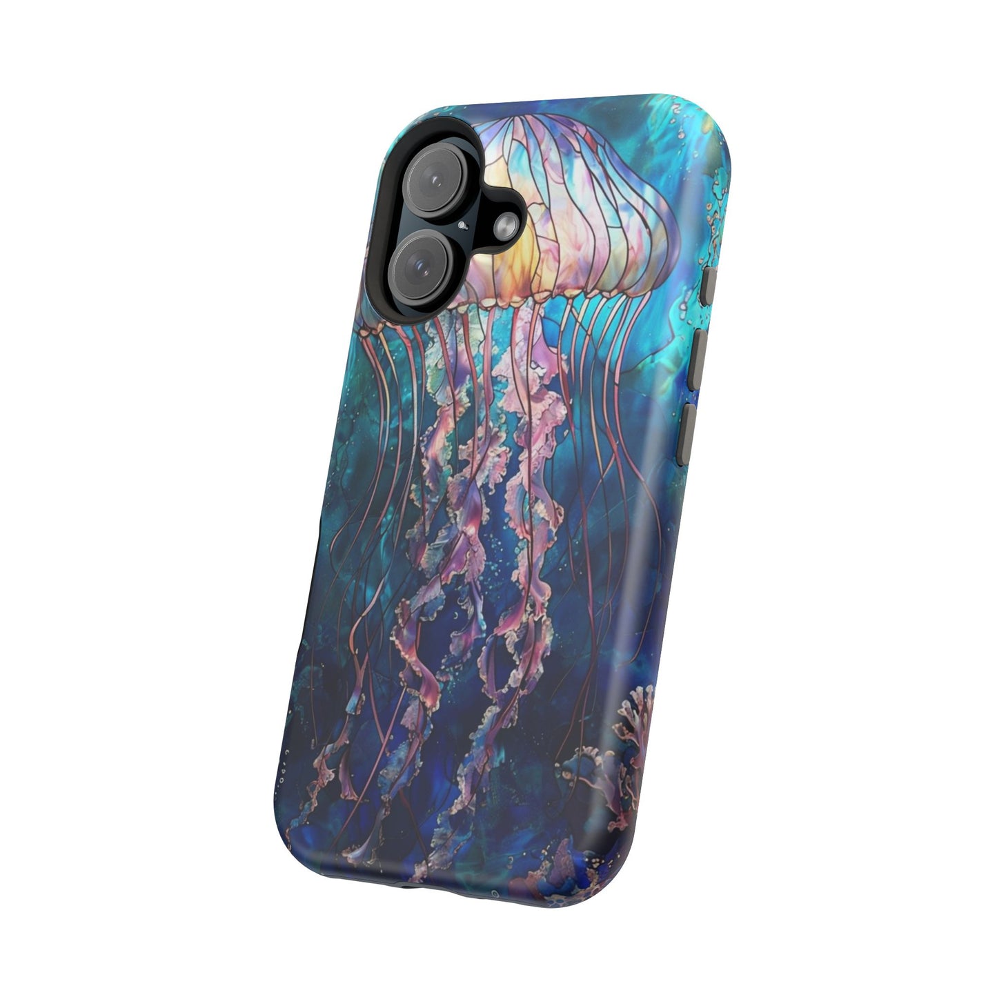 Jellyfish Ocean Magnetic Impact Phone Case