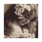 Vintage Floral Portrait Canvas