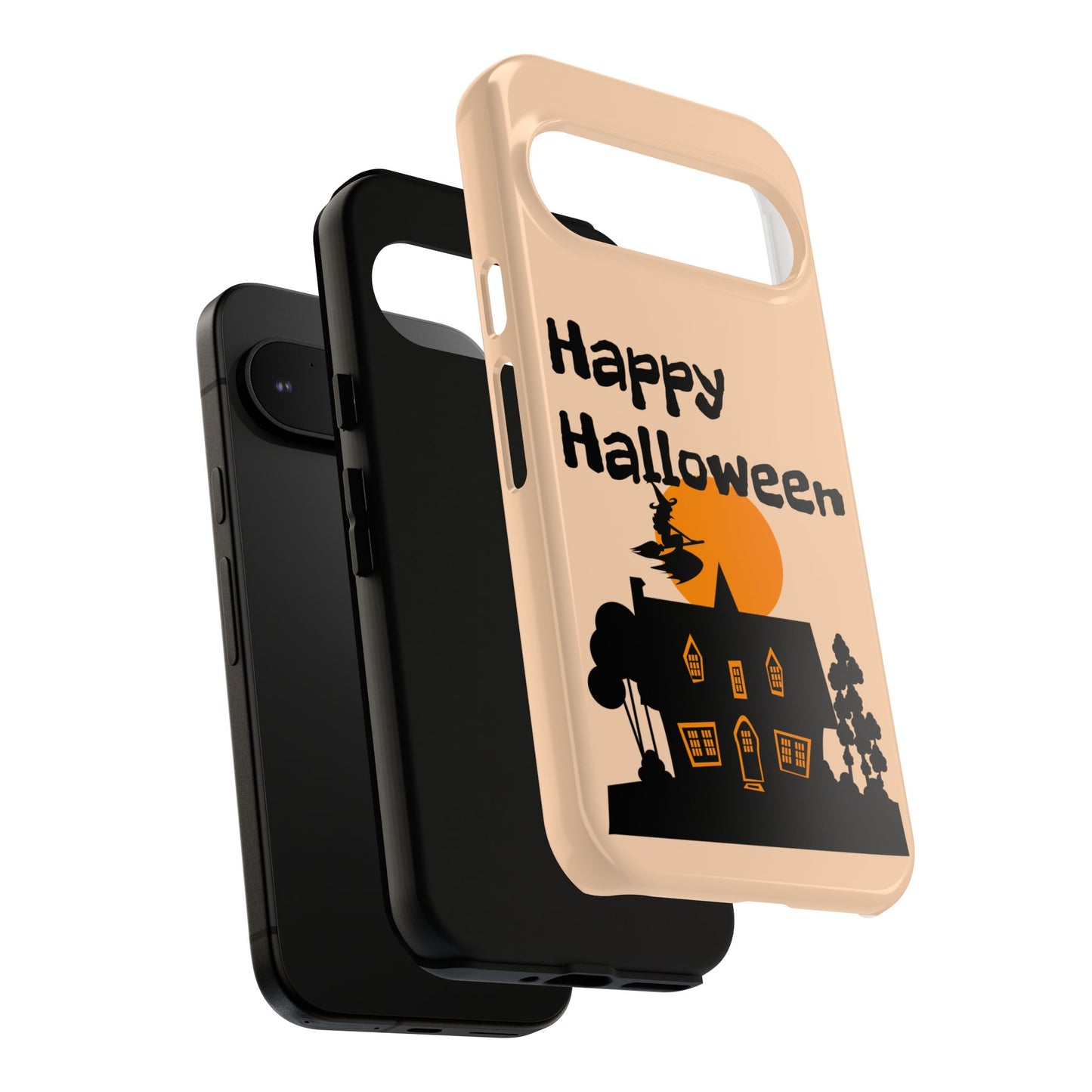Halloween Phone Case, Spooky Mobile Cover, Tough Case for Phone, Witch Design, Fall Decor, Unique Gift for Halloween