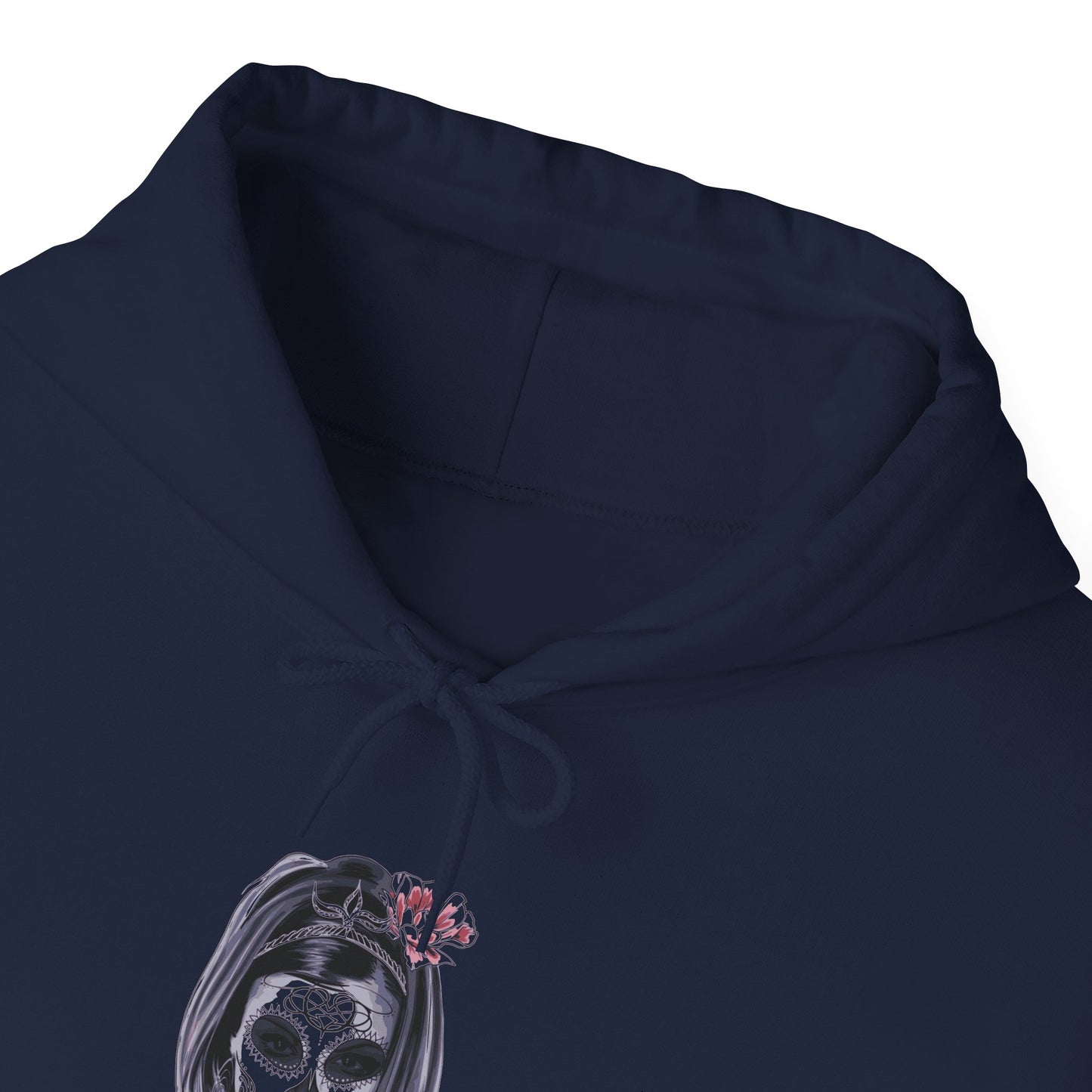 Day of the Dead Hoodie | Unisex Heavy Blend Sweatshirt, Skull Art, Mexican Holiday Apparel, Halloween Costume, Festival Gear