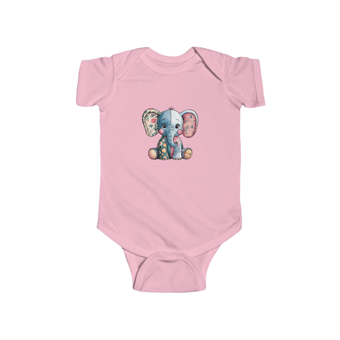 Adorable Elephant Infant Bodysuit, Baby Shower Gift, Cute Toddler Outfit, Newborn Clothes, First Birthday Gift, Unisex Babywear