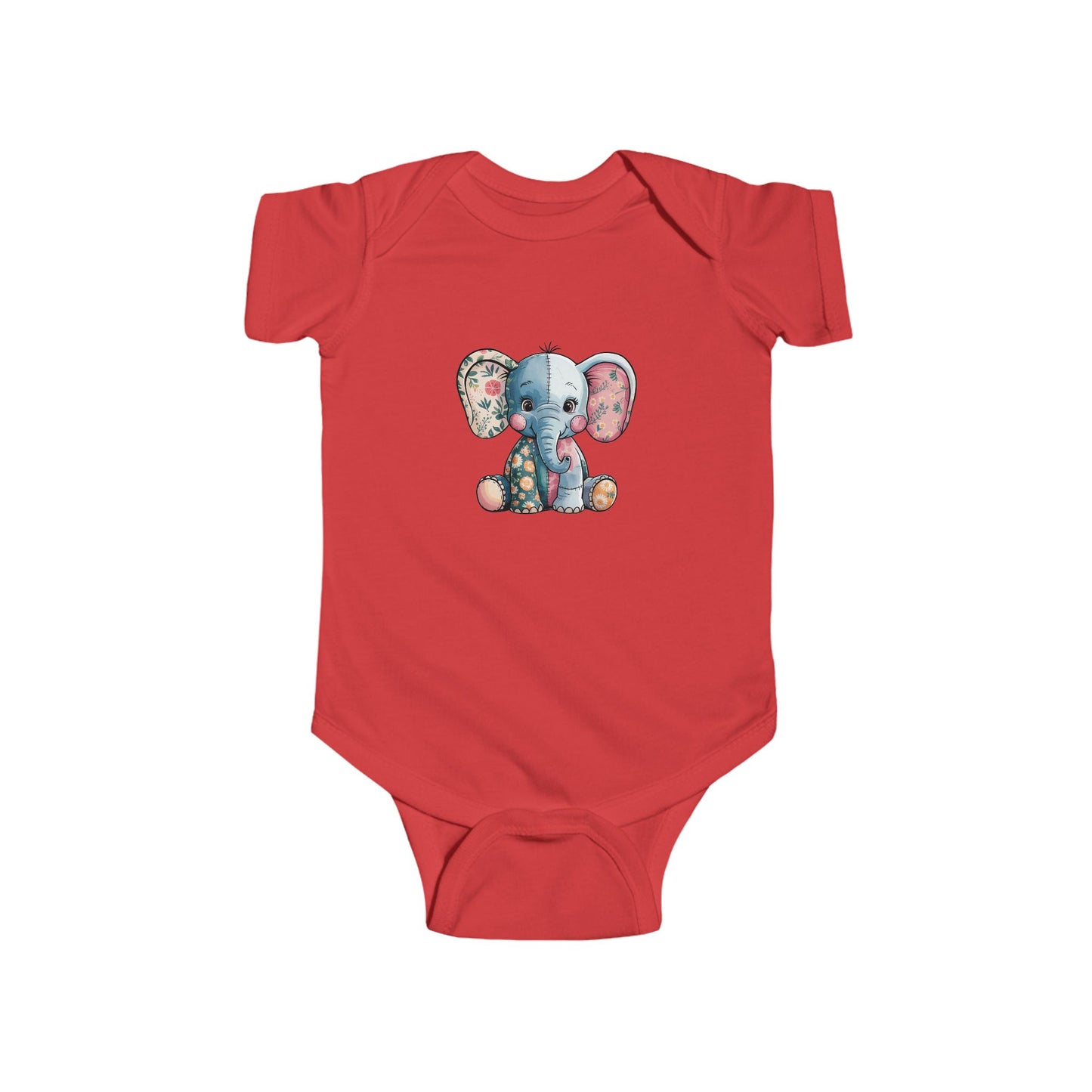 Adorable Elephant Infant Bodysuit, Baby Shower Gift, Cute Toddler Outfit, Newborn Clothes, First Birthday Gift, Unisex Babywear