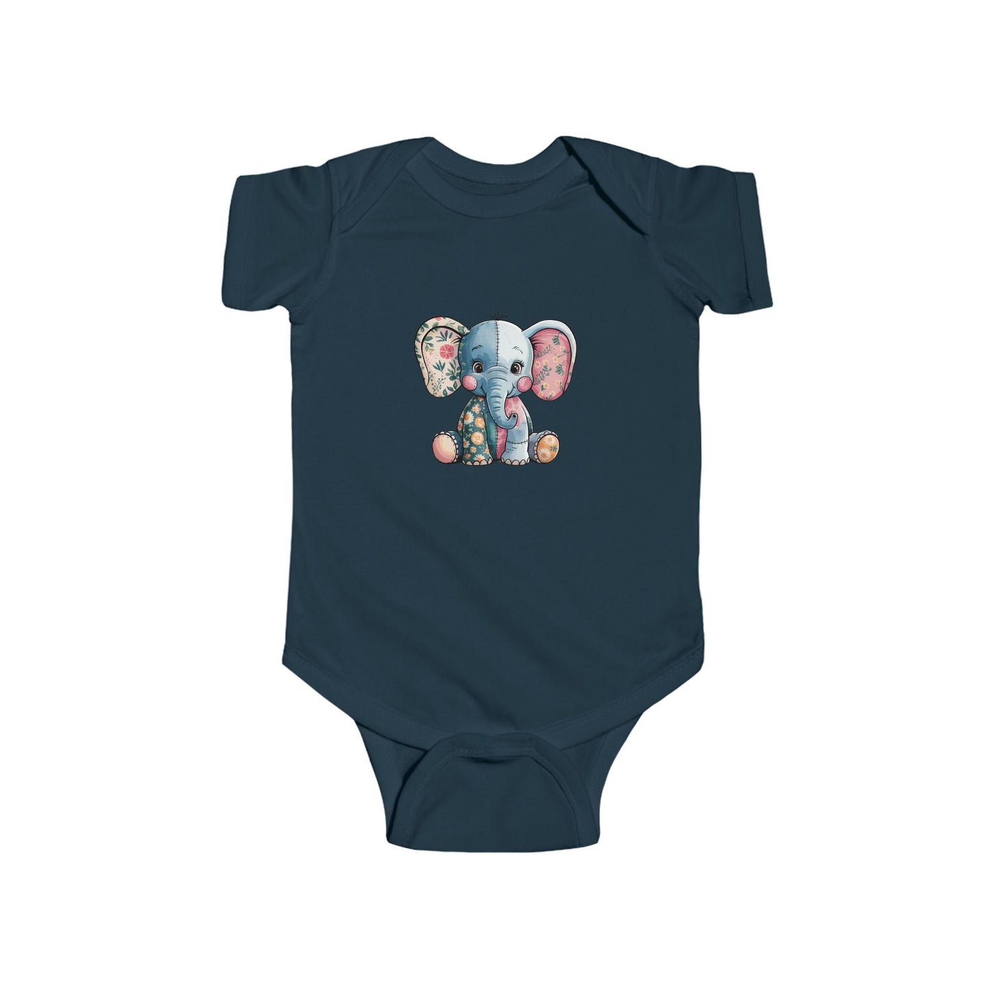 Adorable Elephant Infant Bodysuit, Baby Shower Gift, Cute Toddler Outfit, Newborn Clothes, First Birthday Gift, Unisex Babywear