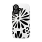 Stylish Phone Case with Floral Design, Tough Phone Cover for Her, Trendy Black and White Cell Phone Case, Unique Gift for Birthdays [...]