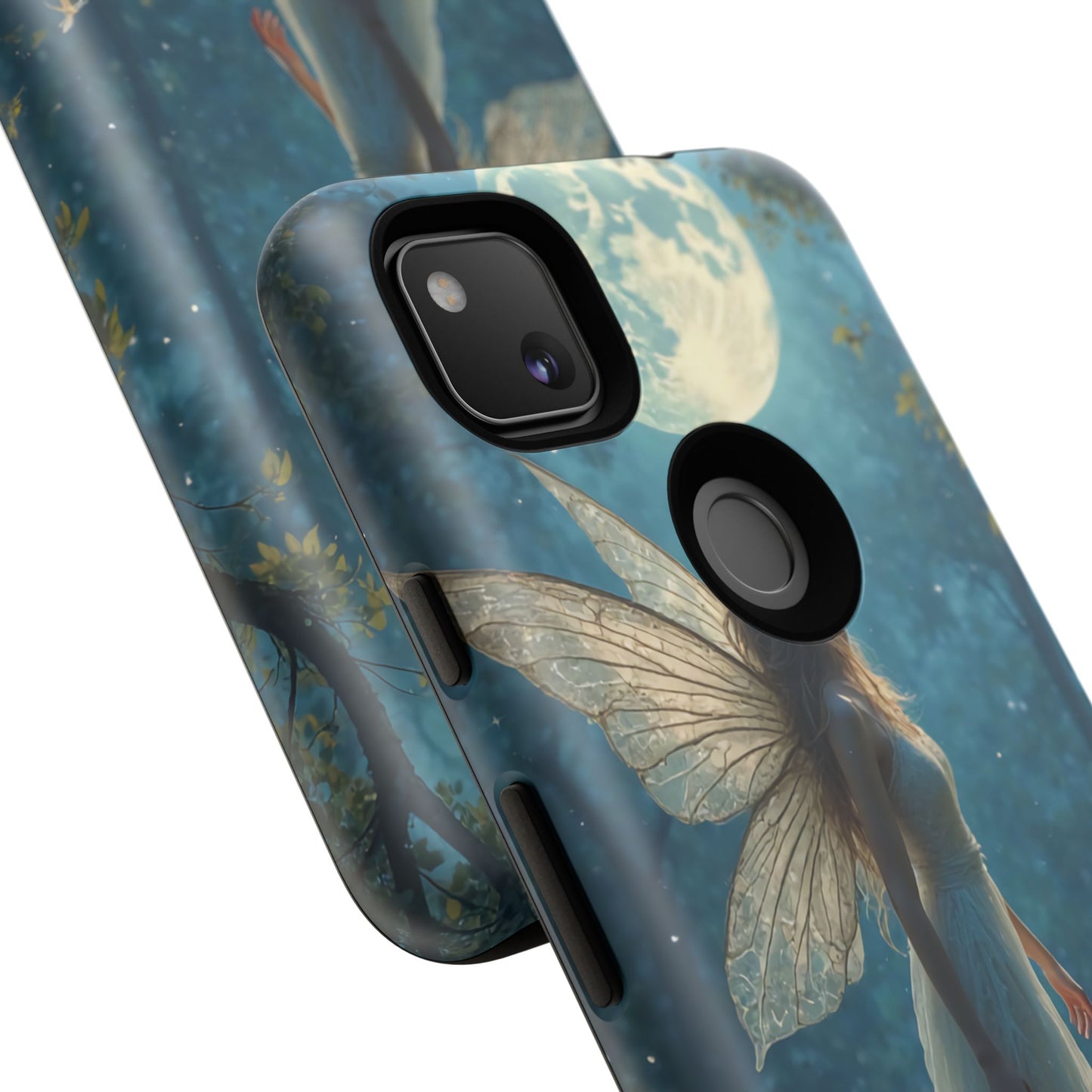 Fairy Moon Phone Case | Tough Cases for Nature Lovers, Fantasy Gift, Boho Phone Accessory, Ethereal Aesthetic, Magical Design