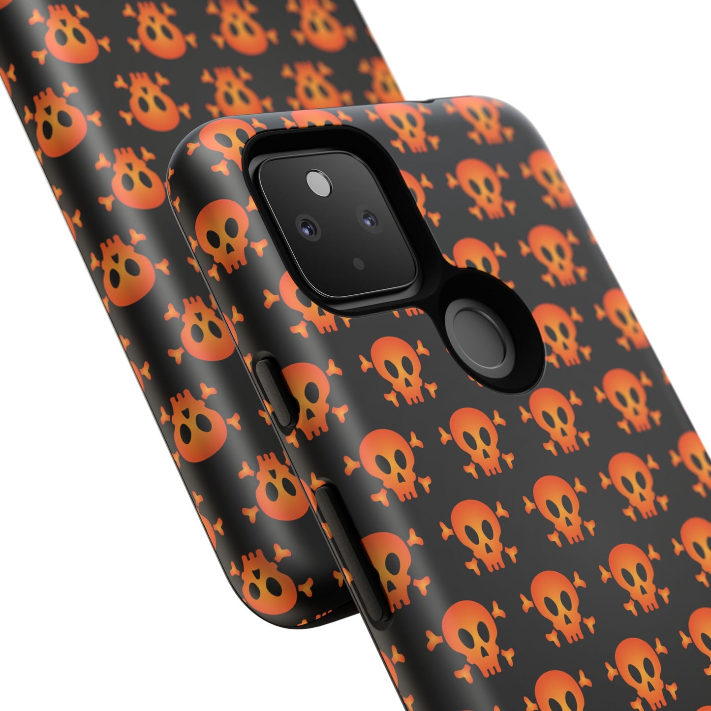 Halloween Skull Phone Case, Spooky Mobile Cover, Trick or Treat Accessory, Goth Gift, Skull Pattern Design