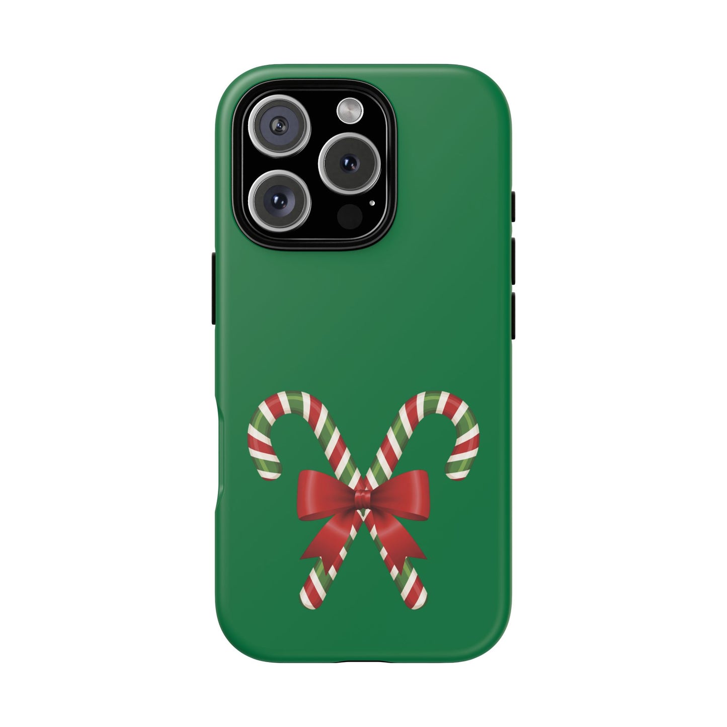 Candy Cane Phone Case: Holiday Spirit, Festive Gift, Cute Accessories, Christmas Decor, Seasonal Style