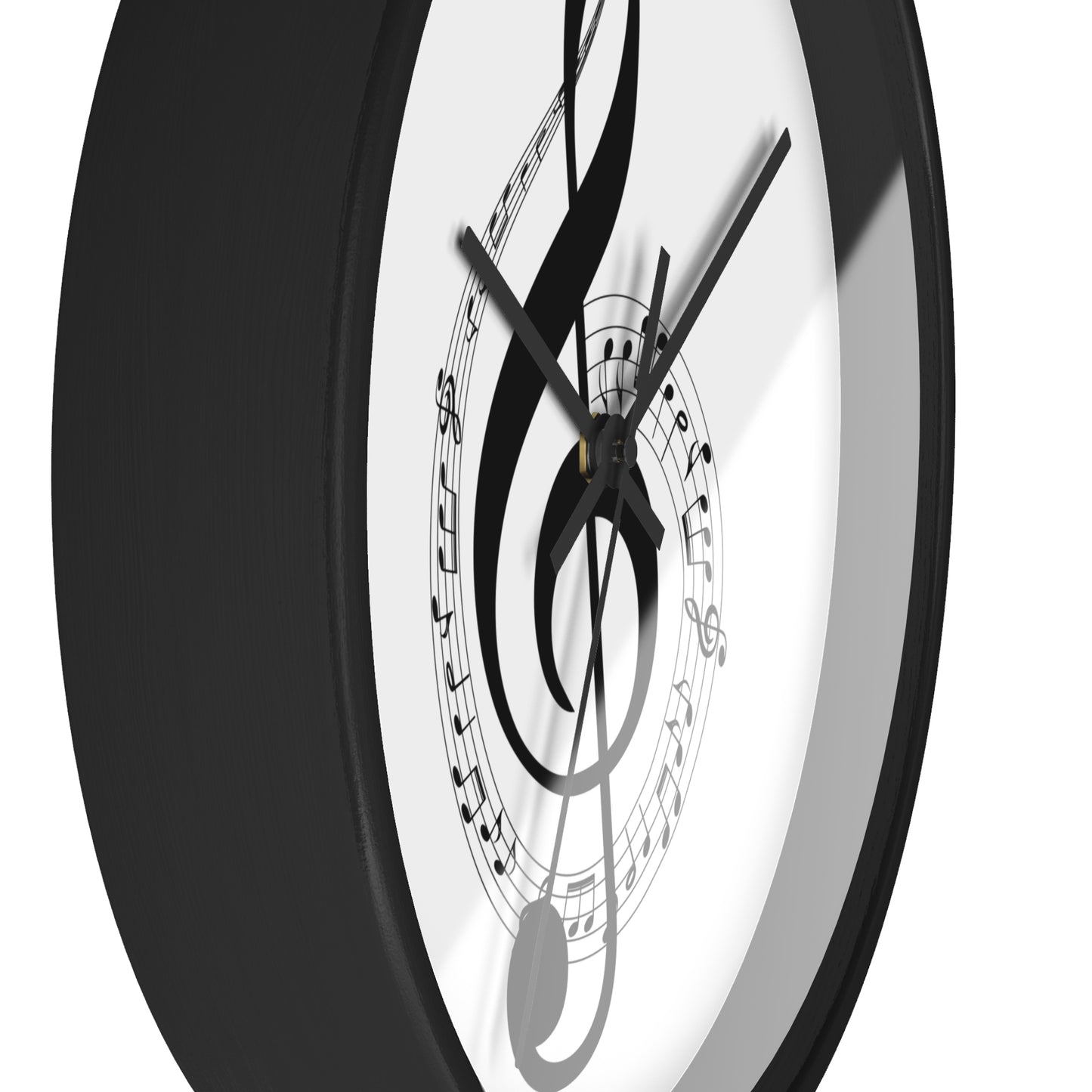 Musical Wall Clock - Perfect for Music Lovers, Home Decor, Gifts