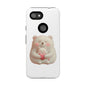 Cute Bear Phone Case, Tough Cases, Animal Lover Gift, Kids Accessories, Mother’s Day, Heartwarming Design
