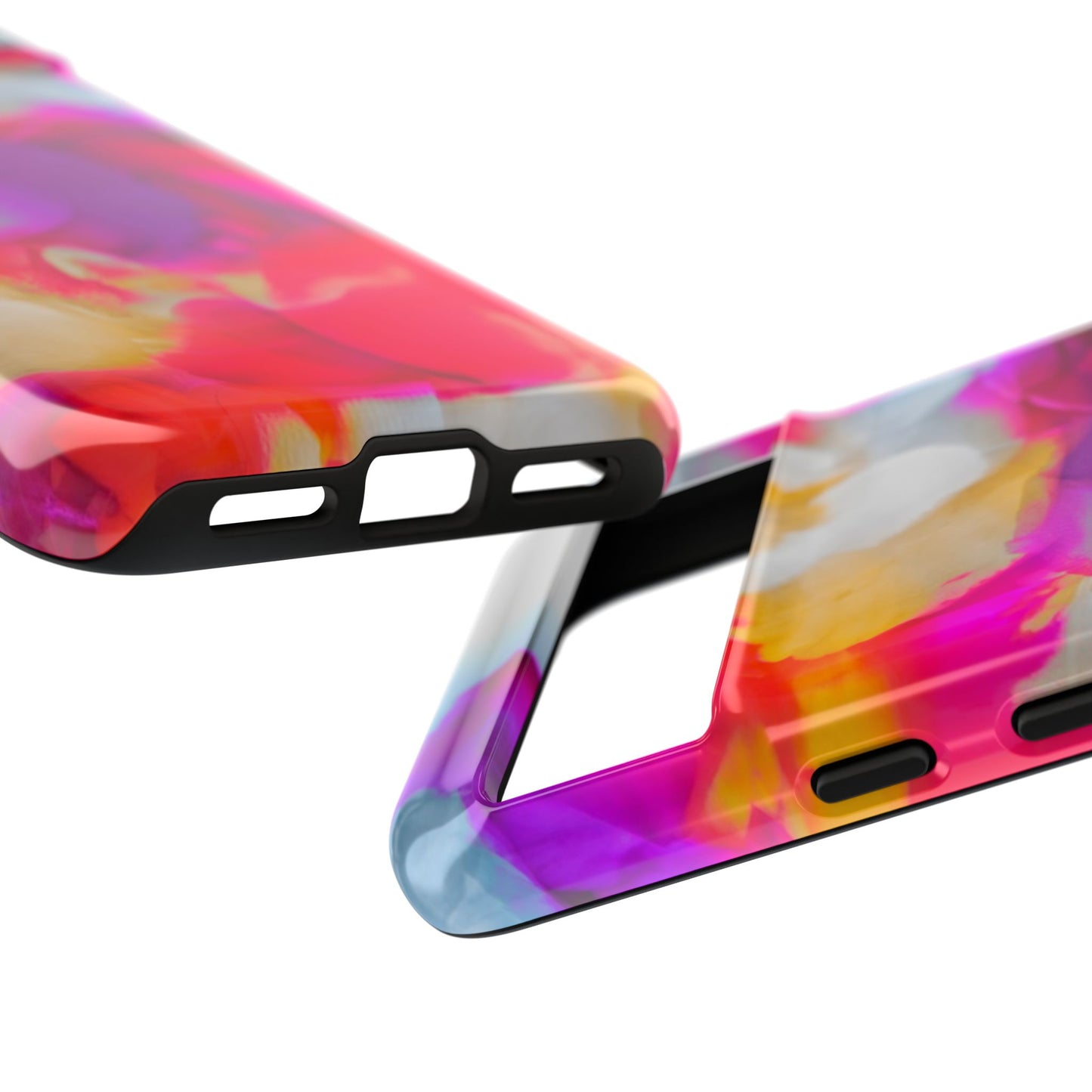 Floral Phone Case: Stylish Art for Your Device, Tough Cases, Gift for Her, Flower Print, Trendy Accessories, Phone Protection