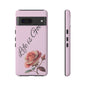 Roses & Positivity Phone Case - Floral Design, Life is Good, Tough Cases for Everyday Wear, Gift for Friends, Mother's Day, Spring [...]