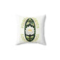 Botanical Lotus Throw Pillow, Home Decor, Floral Cushion, Nature Inspired Decoration, Gift for Plant Lovers