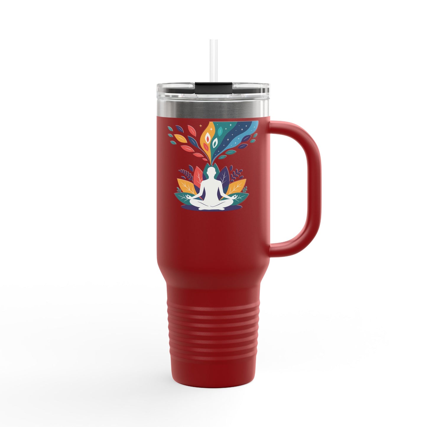 Colorful Yoga Themed Insulated Travel Mug | 40oz | Perfect Gift for Yoga Lovers, Coffee on the Go, Outdoor Adventures, Unique Travel [...]