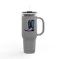 Insulated Travel Mug, 40oz - Cowboy boots