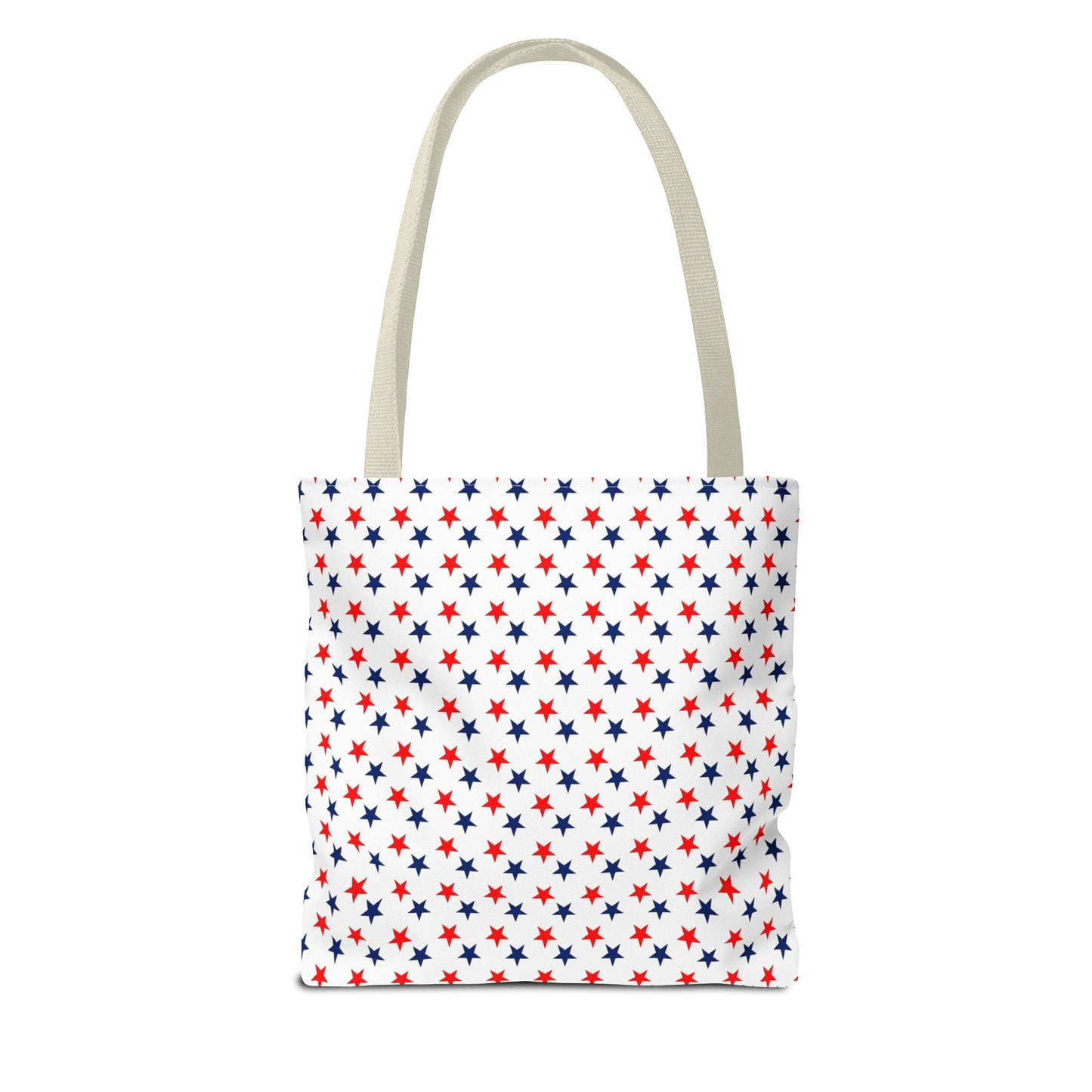 Tote Bag stars red white and blue
