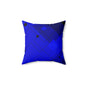 Modern Geometric Pillow | Decorative Throw Cushion, Home Decor, Living Room Accent, Gift Idea, Blue Abstract Design