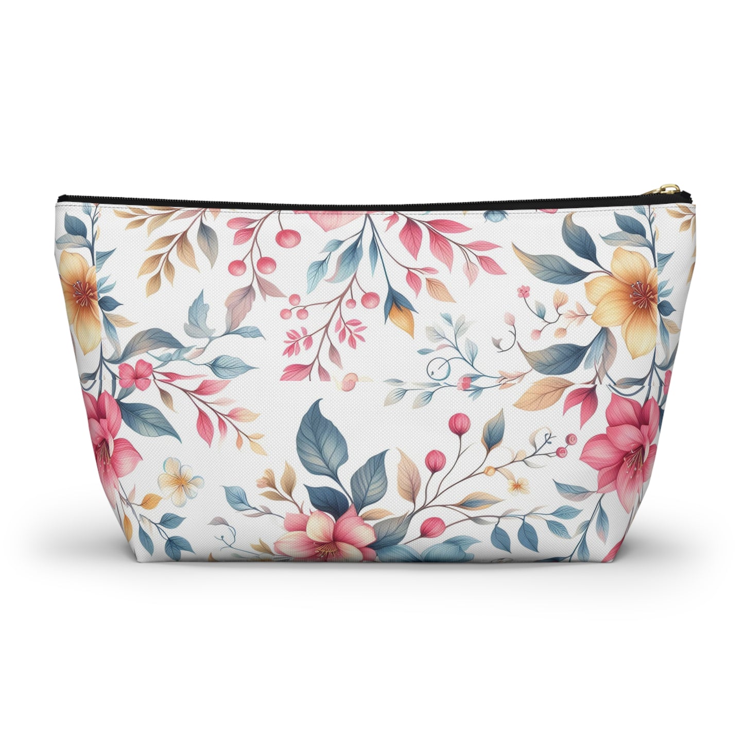 Floral Accessory Pouch