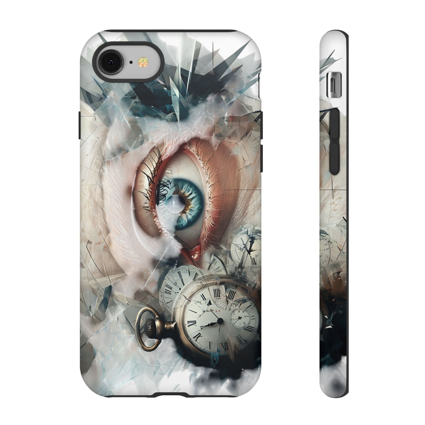 Artistic Eye Phone Case, Unique Smartphone Cover, Whimsical Gift for Art Lovers, Trendy Tech Accessory, Birthday Present, Holiday Gift