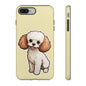 Cute Dog Phone Case, Pet Lover Gift, Custom Phone Cover, Cartoon Dog Case, Durable Phone Accessory