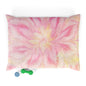 Cozy Pet Bed, Boho Dog Bed, Cat Bed, Pink Pet Cushion, Floral Pet Lounge, Pet Gift for Dog Lovers