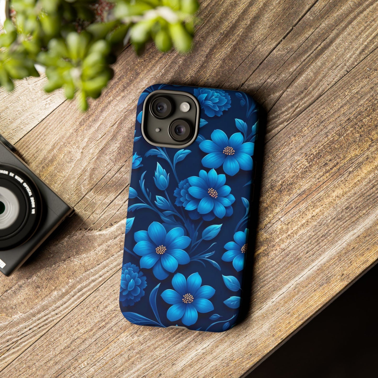 Tough Cases: Floral iPhone Case, Vibrant Phone Cover, Flower Patterned Case, Protective Floral Design, Spring Gift Idea