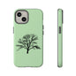 Minimalist Tree Phone Case, Nature-Inspired Phone Cover, Eco-Friendly Cell Phone Accessory, Perfect Gift for Nature Lovers