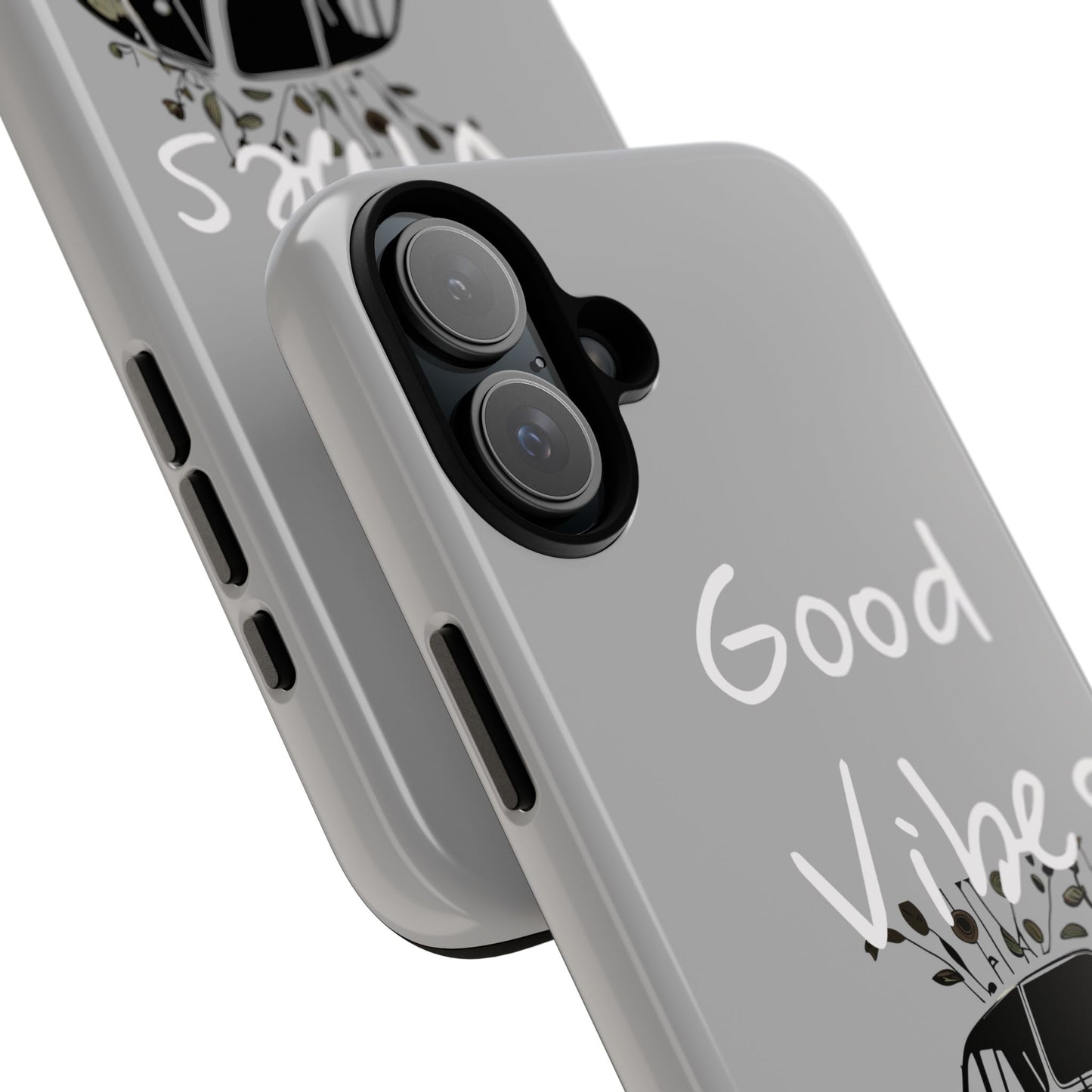 Floral Phone Case | Good Vibes, Phone Accessories, Gift for Her, Trendy Tech, Summer Vibes, Birthday Gift