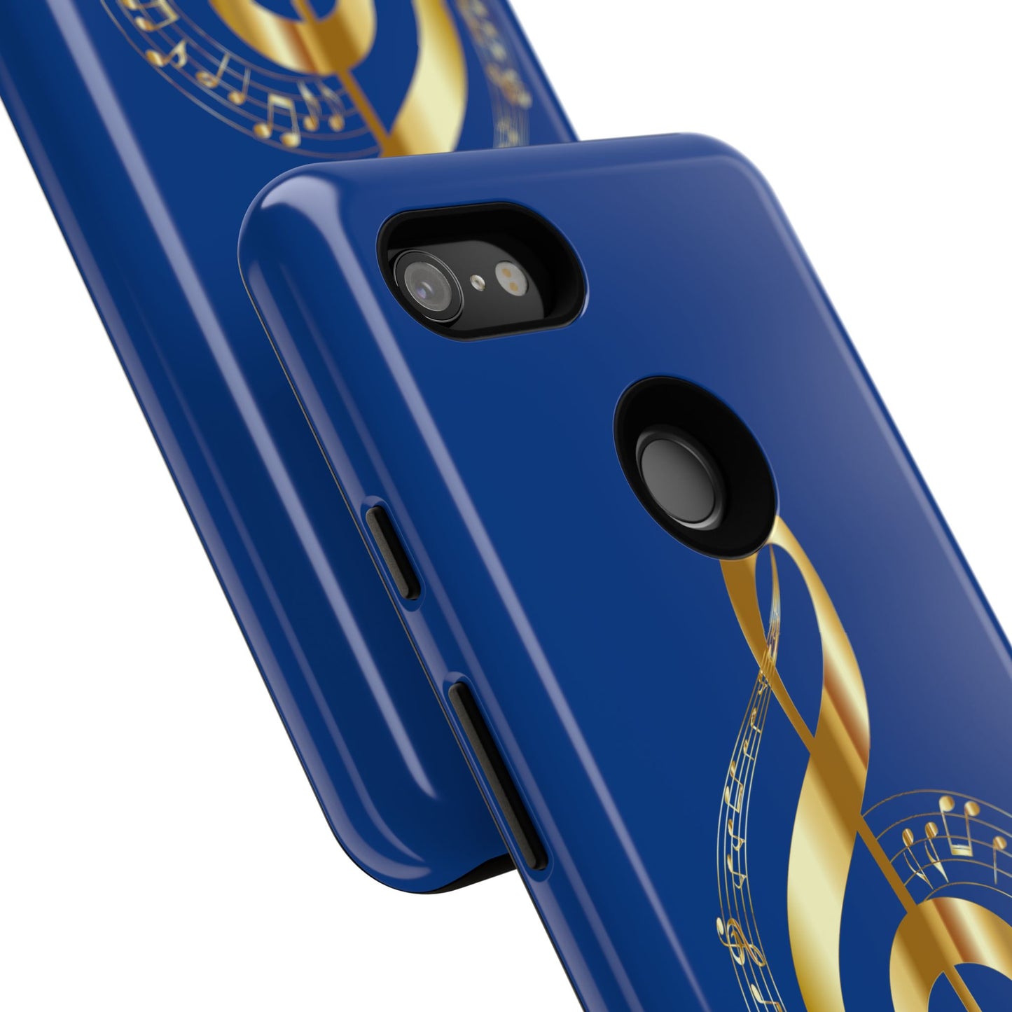 Tough Cases Blue and Gold Musical Note
