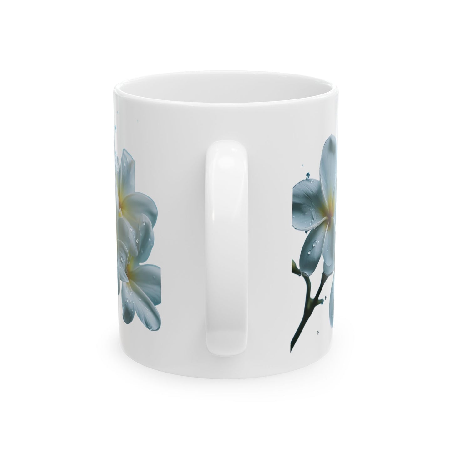 Elegant Floral Ceramic Mug