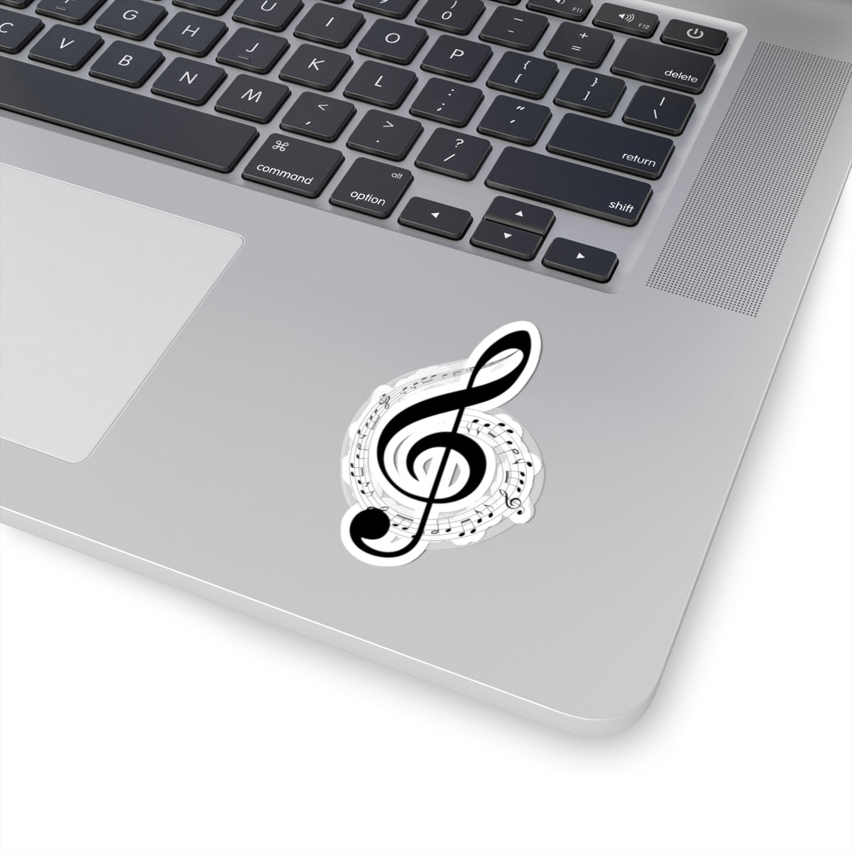 Musical Notes Kiss-Cut Stickers - Perfect for Musicians, Laptops, Water [...]
