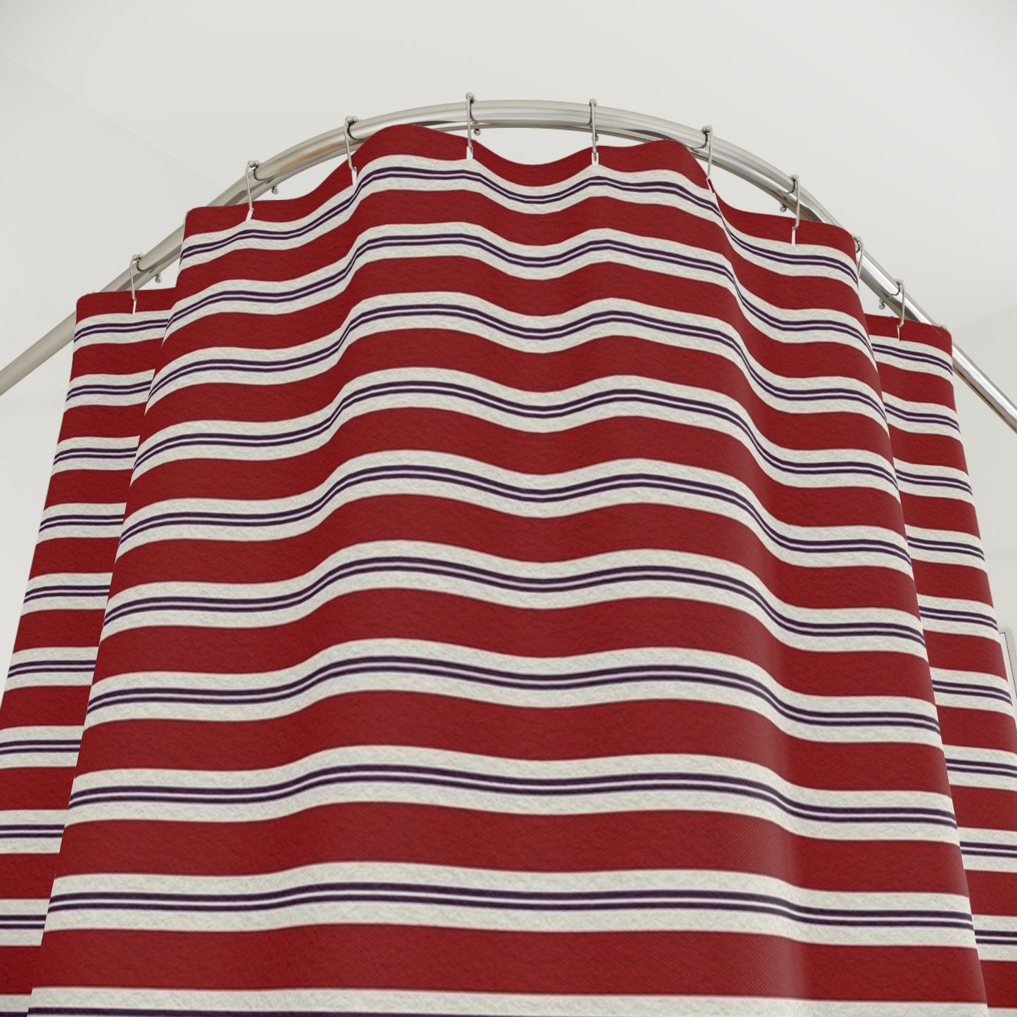 Stylish Striped Shower Curtains, Modern Bathroom Decor, Farmhouse Style, Gift for Homeowners, Holiday Home Upgrade