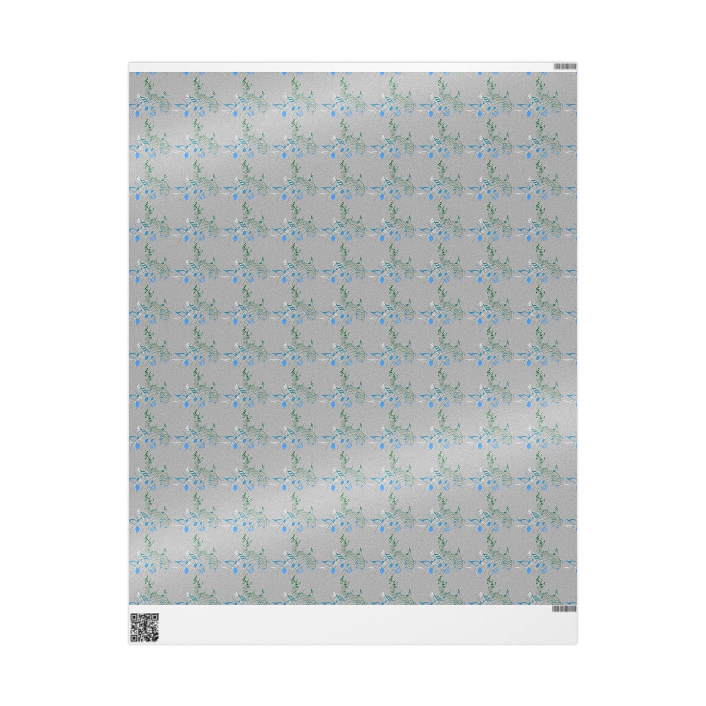 Elegant Music Note Wrapping Paper for Special Occasions, Perfect for Gifts, Birthdays, Holidays, Artsy Celebrations, Eco-Friendly