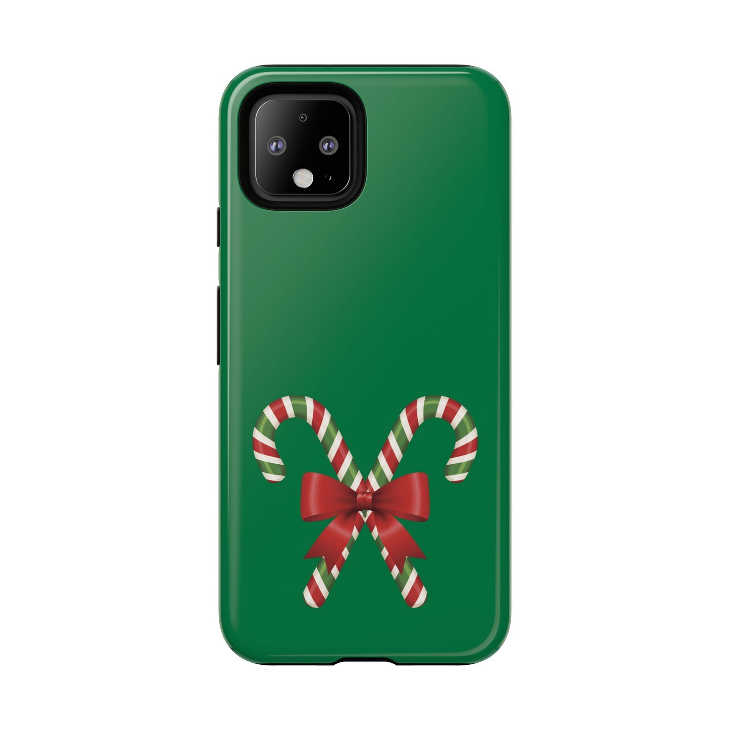 Candy Cane Phone Case: Holiday Spirit, Festive Gift, Cute Accessories, Christmas Decor, Seasonal Style