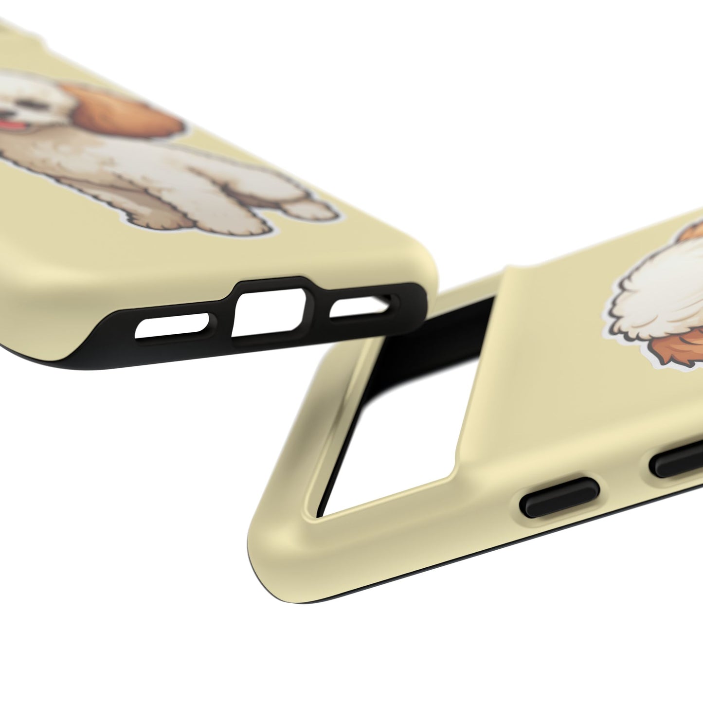 Cute Dog Phone Case, Pet Lover Gift, Custom Phone Cover, Cartoon Dog Case, Durable Phone Accessory