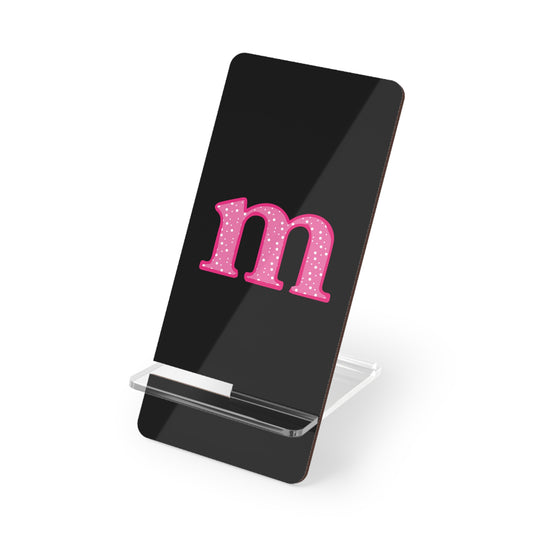 Personalized Mobile Display Stand for Smartphones - Custom Phone Holder, Desk Accessory, Gift for Her, Office Decor, Birthday Present