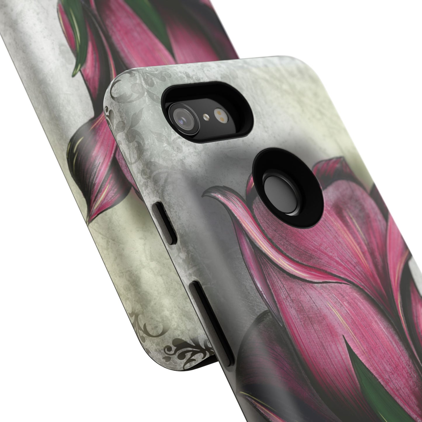 Rose Phone Case – Tough Cases, Floral Phone Cover, Gift for Her, Minimalist Design, Nature Lover's Accessory, Birthday Gift Idea