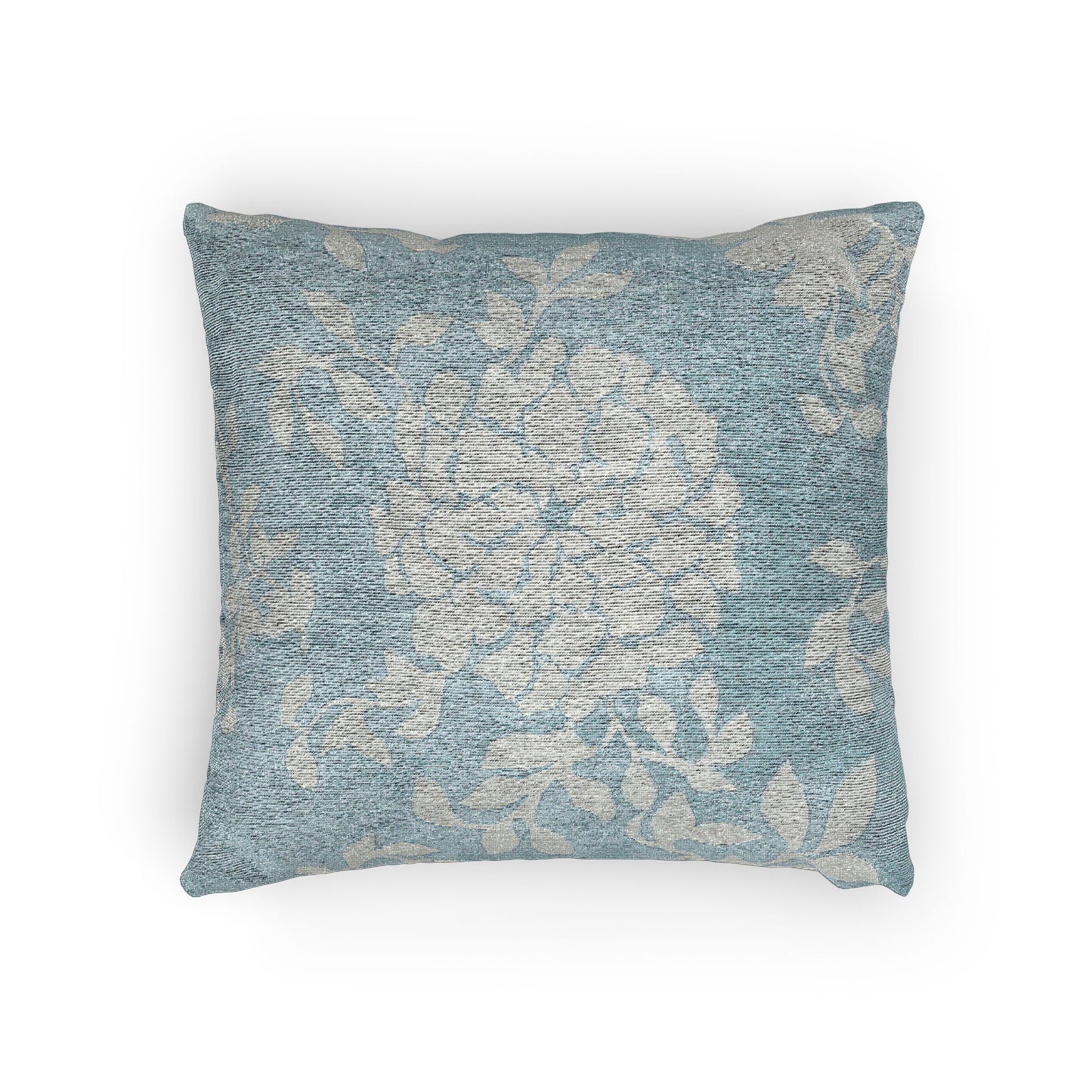 Elegant Woven Pillow - Floral Home Decor, Cozy Couch Cushion, Boho Accent Pillow, Living Room, Gift for Housewarming