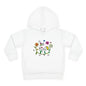 Toddler Fleece Hoodie - 'Be Kind' Floral Design, Cozy Kids Pullover, Cute Gift for Toddlers, Everyday Wear, Spring Outfit