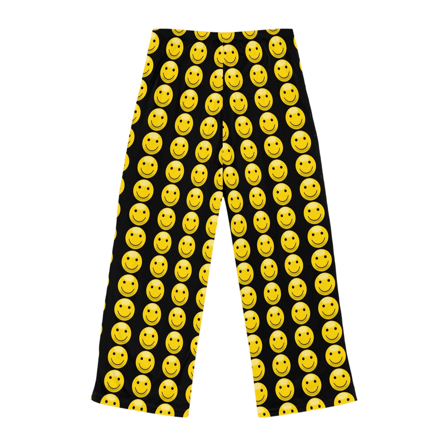 Happy Face Women's Pajama Pants, Cozy Sleepwear, Fun Loungewear, Cute Gift for Her, Indoor Comfort Pants, Perfect for Relaxing