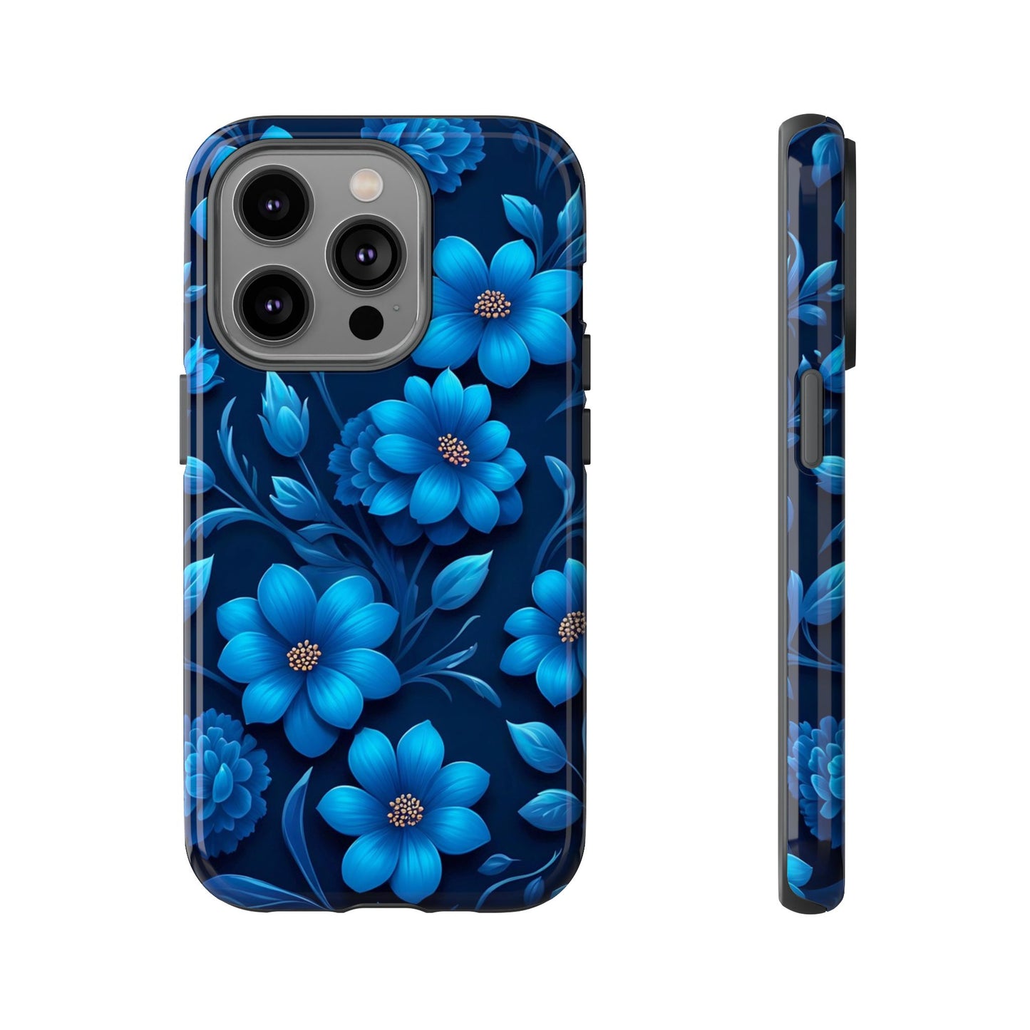 Tough Cases: Floral iPhone Case, Vibrant Phone Cover, Flower Patterned Case, Protective Floral Design, Spring Gift Idea