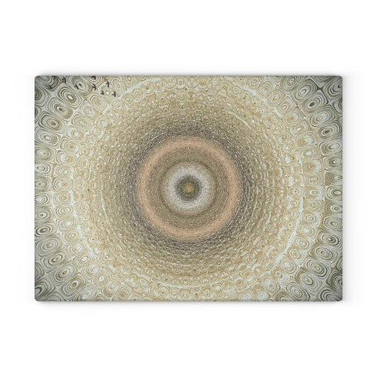 Elegant Glass Cutting Board for Stylish Cooking, Kitchen Decor, Wedding Gift, Unique Housewarming Present, Culinary Art