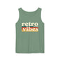 Retro Vibes Tank Top - Unisex Summer Apparel, Casual Wear, Beach Attire, Vintage Style, Gift for Friends